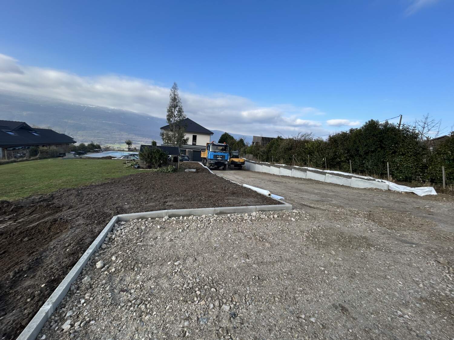 Aménagements extérieurs autour de Seyssel